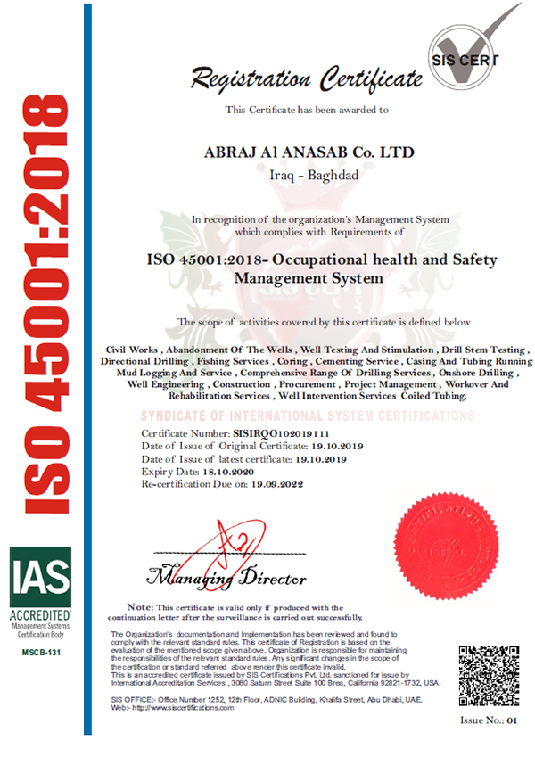 ISO 45001:2018